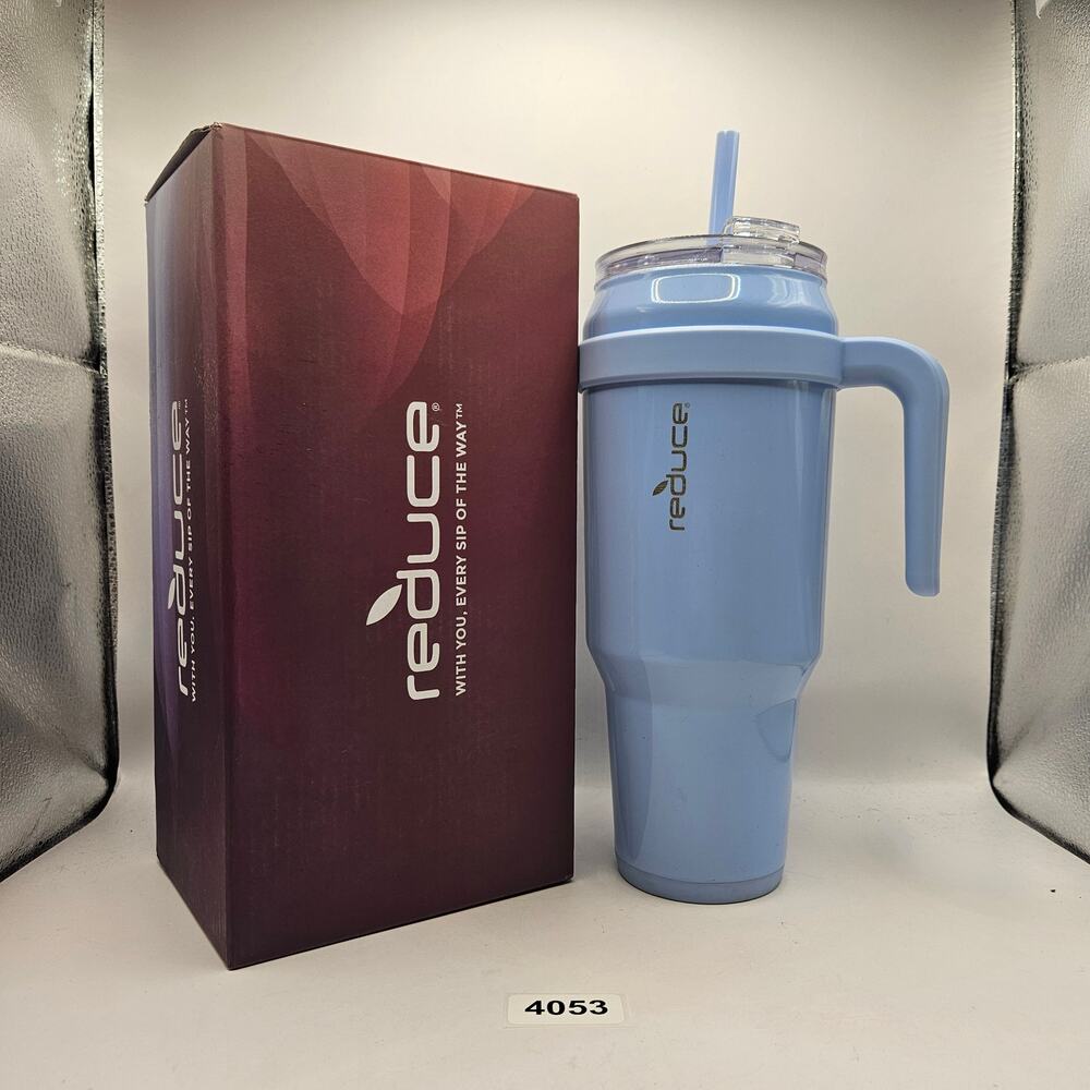 REDUCE 50oz COLD1 BLUE LAVENDER STAINLESS STEEL BPA-FREE WATER TUMBLER NIB
